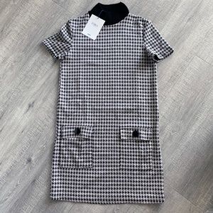 MOCK TURTLENECK DRESS